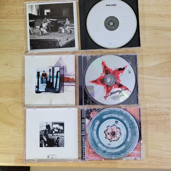 BRYAN ADAMS   3 CD LOT - USED s Untested - Picture 10 of 10
